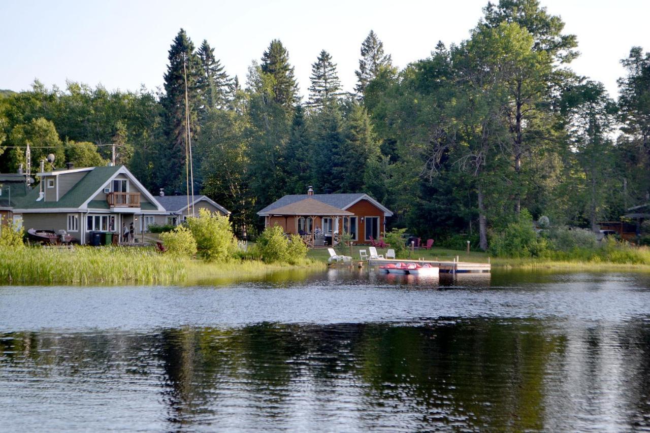 Les 4 Chalets - Le 605 Lac-Saint-Paul Zewnętrze zdjęcie